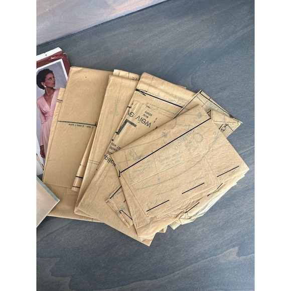 Simplicity Vintage Cut Misses Dress in Two Lengths Size 10 Pattern No 9829 - Picture 7 of 7